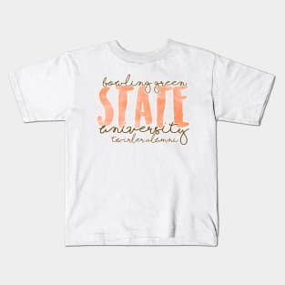 Bowling Green State University Twirler Alumni Kids T-Shirt